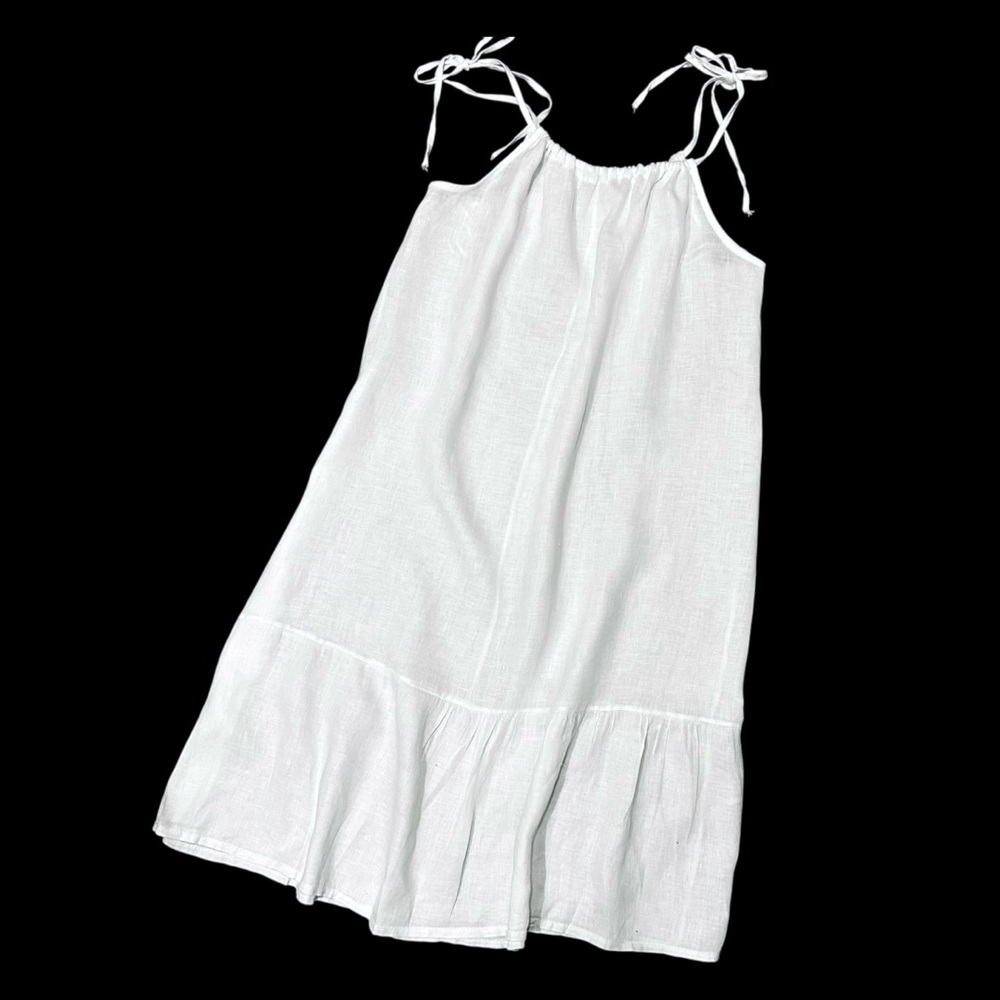 Francesca Bettini • 100% Linen Maxi Sun Dress || Large